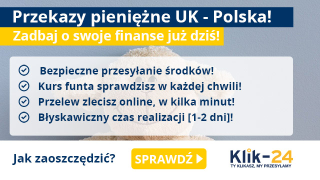 Przekazy pieniężne UK - Polska